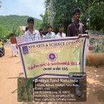 Nutrition Awareness Camp and Rally At Adopted Village Mulaiyur
