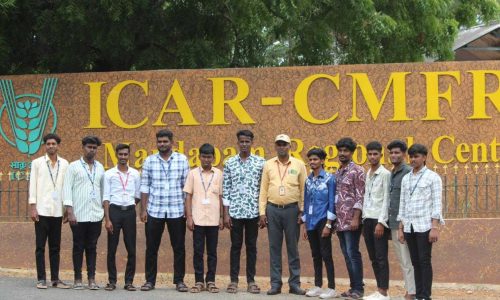 Industrial Visit to CSIR-CSMCRI Marine Algal Research Station